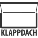 Klappdach mit Gasdruckdämpfer - +5%